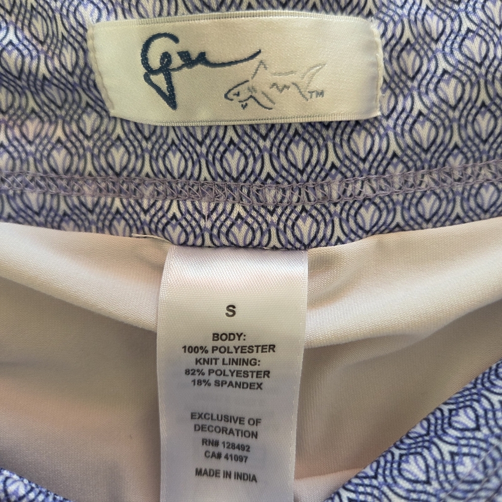 Greg Norman Golf 2 piece women's outfit SLEEVELESS ZIP POLO medium & skort - Picture 10 of 16